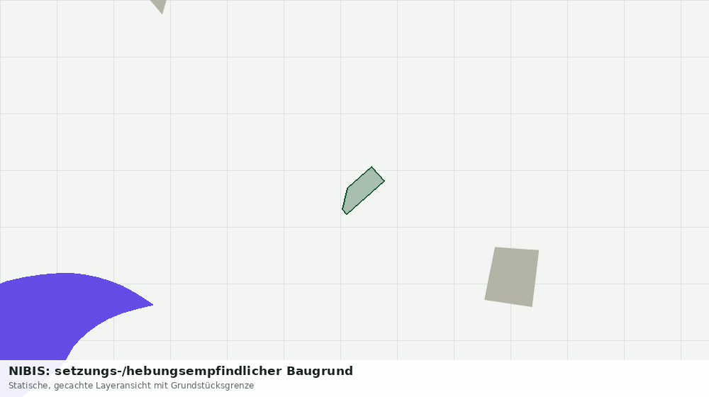 Statische Kartenansicht: NIBIS: setzungs-/hebungsempfindlicher Baugrund