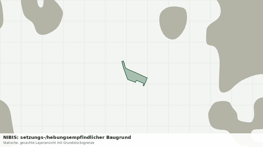 Statische Kartenansicht: NIBIS: setzungs-/hebungsempfindlicher Baugrund
