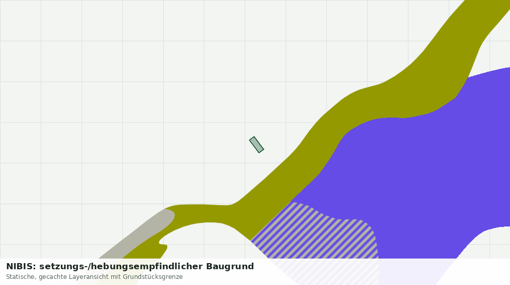Statische Kartenansicht: NIBIS: setzungs-/hebungsempfindlicher Baugrund
