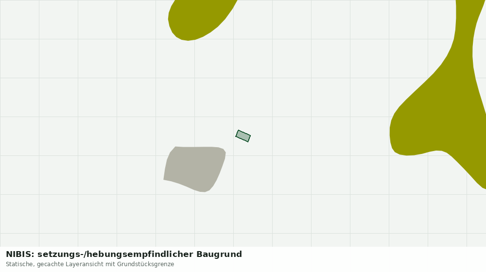 Statische Kartenansicht: NIBIS: setzungs-/hebungsempfindlicher Baugrund