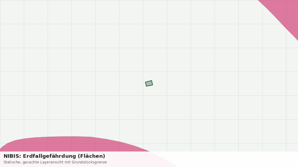 Statische Kartenansicht: NIBIS: Erdfallgefährdung (Flächen)