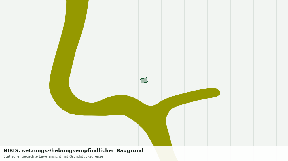 Statische Kartenansicht: NIBIS: setzungs-/hebungsempfindlicher Baugrund