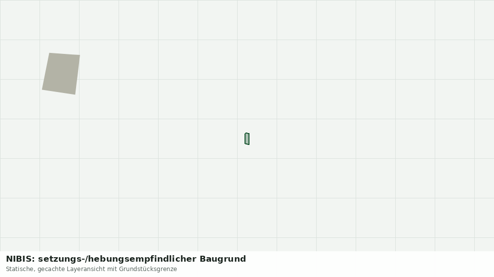 Statische Kartenansicht: NIBIS: setzungs-/hebungsempfindlicher Baugrund