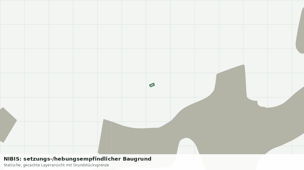 Statische Kartenansicht: NIBIS: setzungs-/hebungsempfindlicher Baugrund