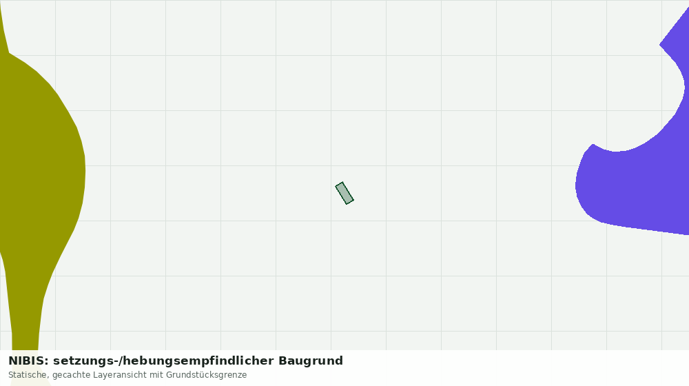 Statische Kartenansicht: NIBIS: setzungs-/hebungsempfindlicher Baugrund