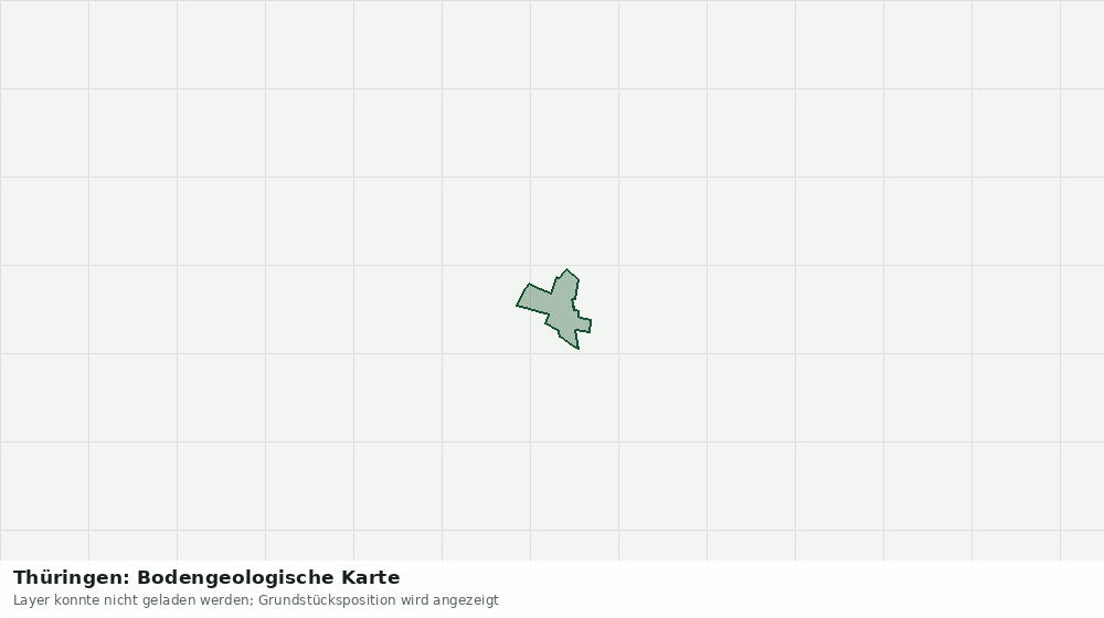 Statische Kartenansicht: Thüringen: Bodengeologische Karte