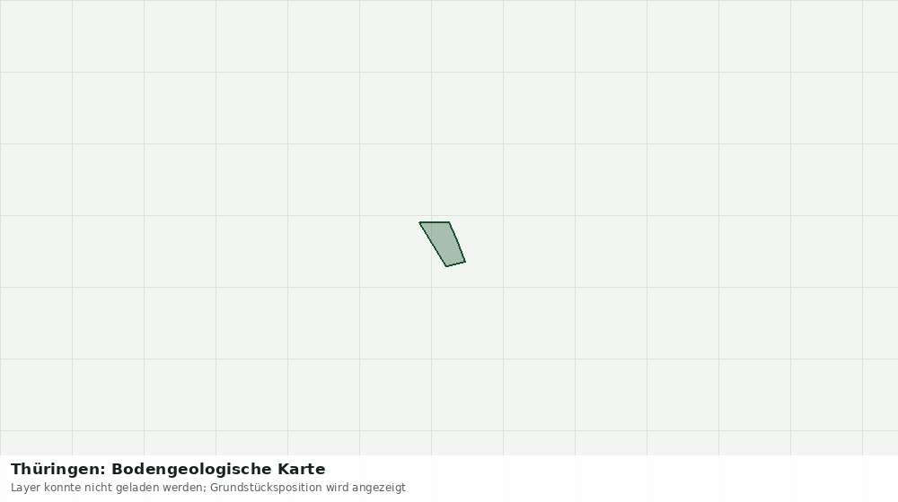 Statische Kartenansicht: Thüringen: Bodengeologische Karte