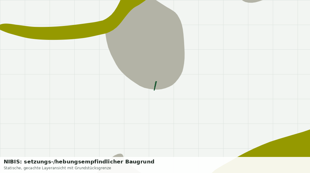 Statische Kartenansicht: NIBIS: setzungs-/hebungsempfindlicher Baugrund