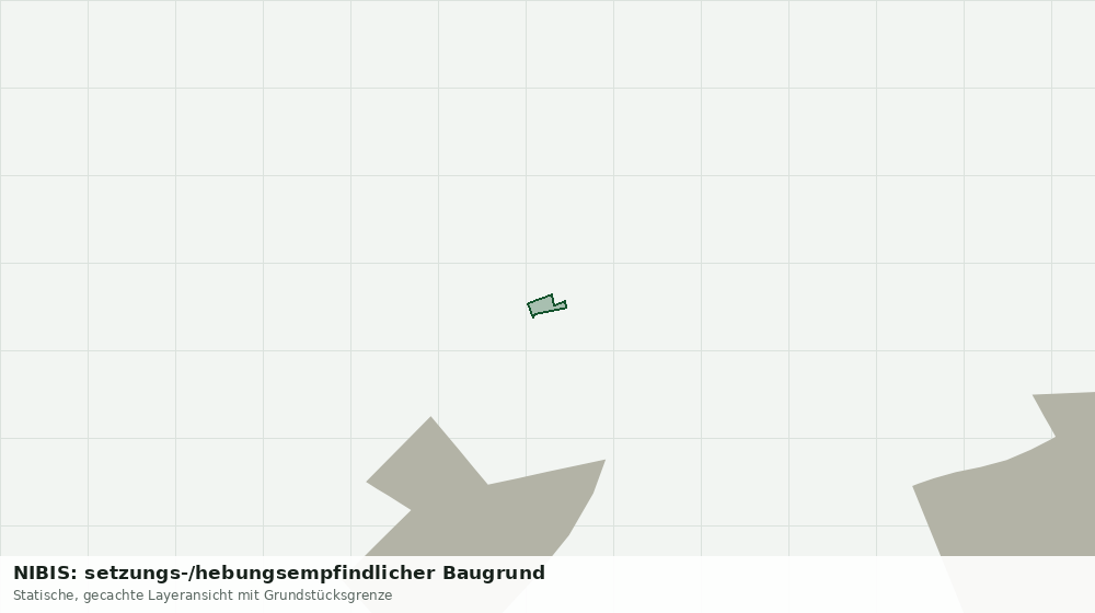 Statische Kartenansicht: NIBIS: setzungs-/hebungsempfindlicher Baugrund