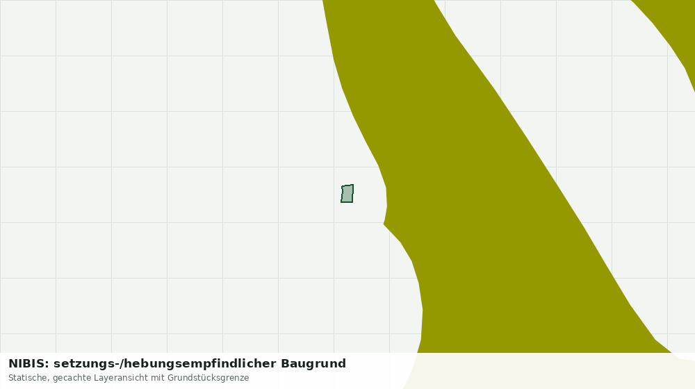 Statische Kartenansicht: NIBIS: setzungs-/hebungsempfindlicher Baugrund