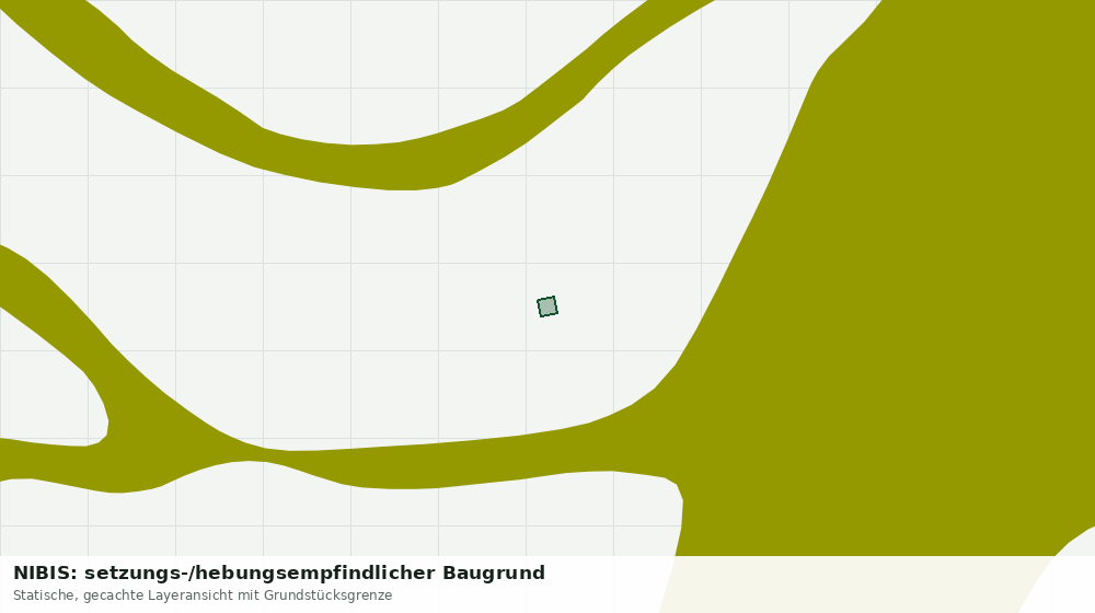 Statische Kartenansicht: NIBIS: setzungs-/hebungsempfindlicher Baugrund
