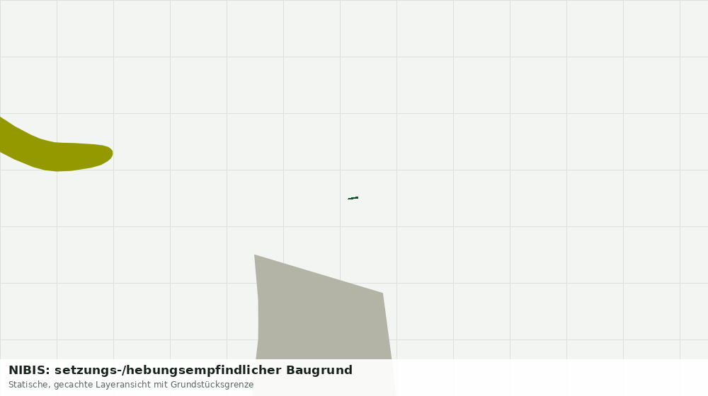 Statische Kartenansicht: NIBIS: setzungs-/hebungsempfindlicher Baugrund