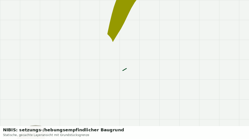 Statische Kartenansicht: NIBIS: setzungs-/hebungsempfindlicher Baugrund