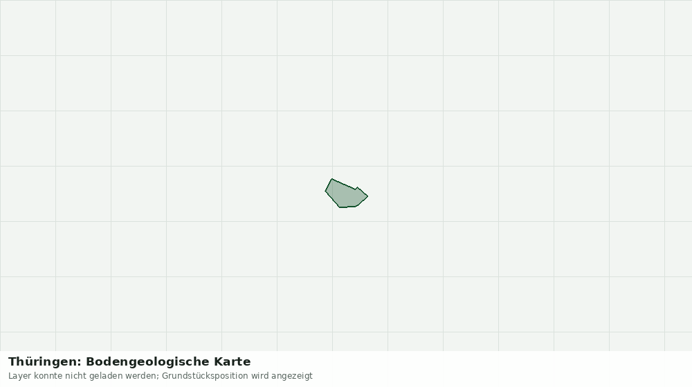 Statische Kartenansicht: Thüringen: Bodengeologische Karte