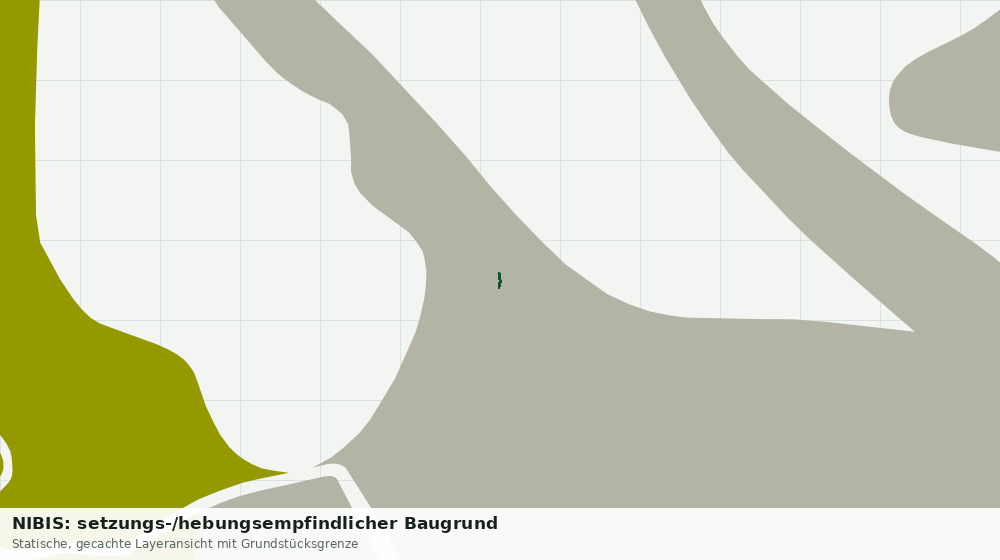 Statische Kartenansicht: NIBIS: setzungs-/hebungsempfindlicher Baugrund