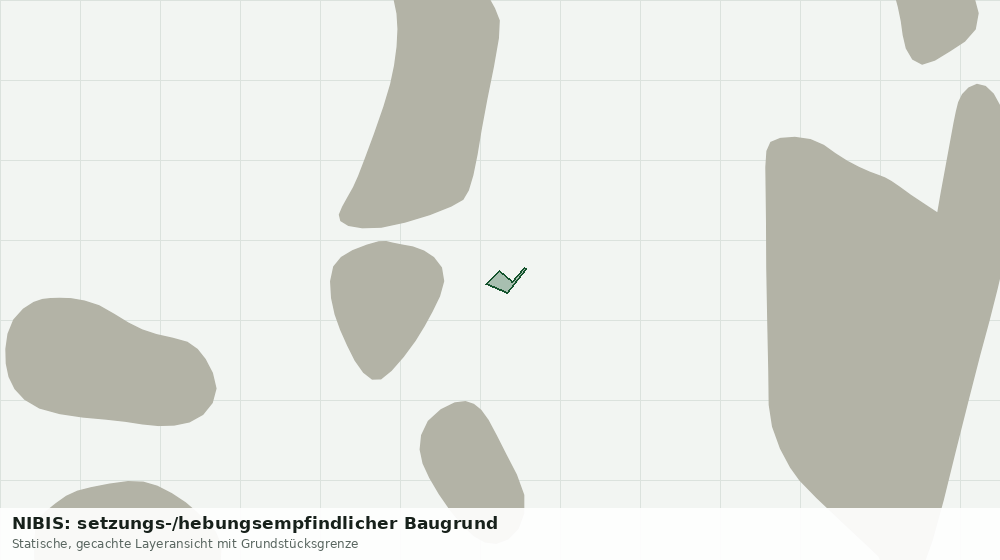 Statische Kartenansicht: NIBIS: setzungs-/hebungsempfindlicher Baugrund