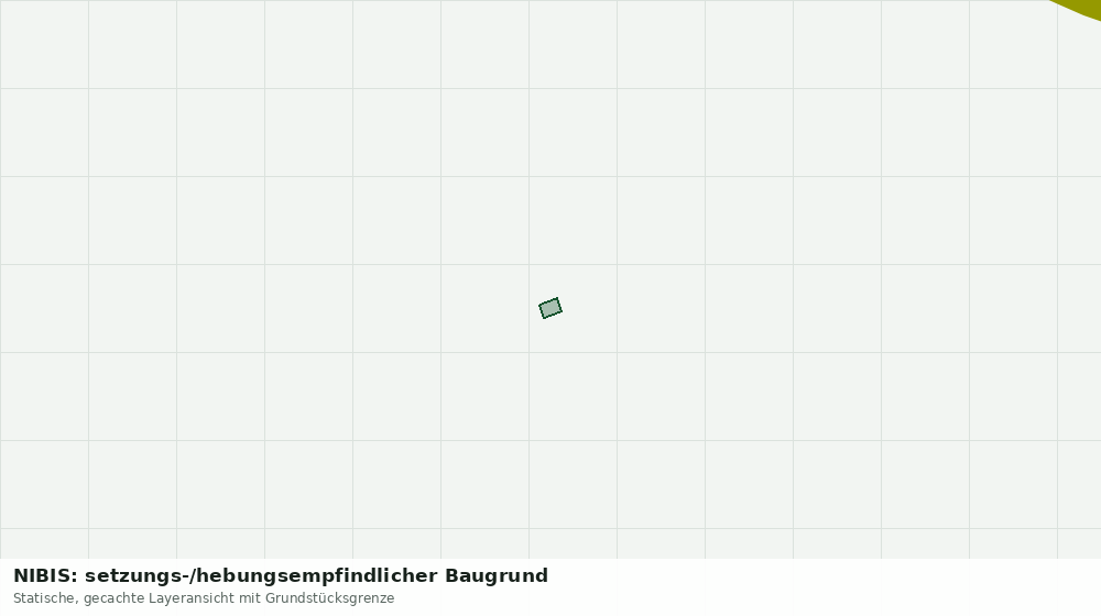 Statische Kartenansicht: NIBIS: setzungs-/hebungsempfindlicher Baugrund