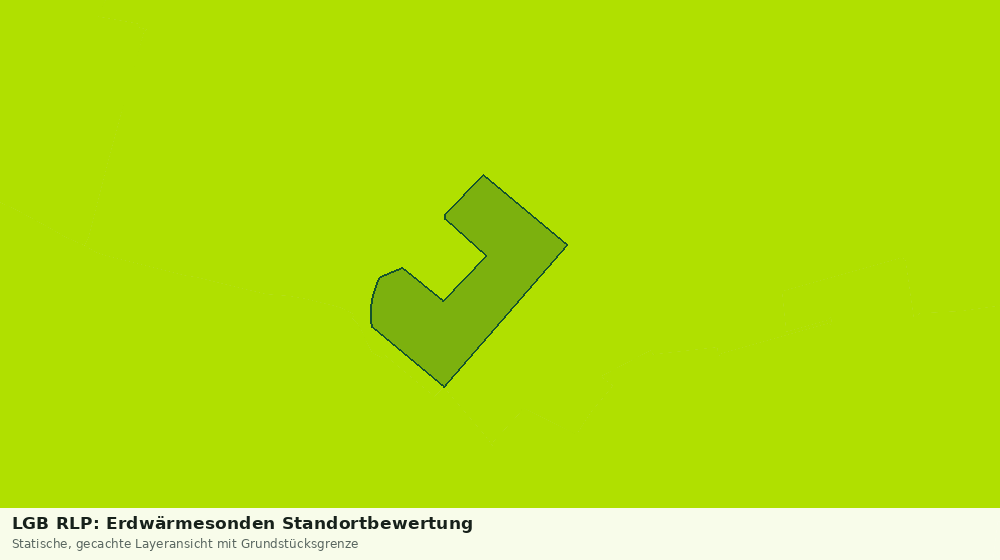 Statische Kartenansicht: LGB RLP: Erdwärmesonden Standortbewertung