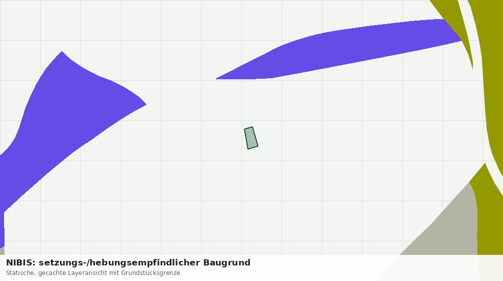 Statische Kartenansicht: NIBIS: setzungs-/hebungsempfindlicher Baugrund