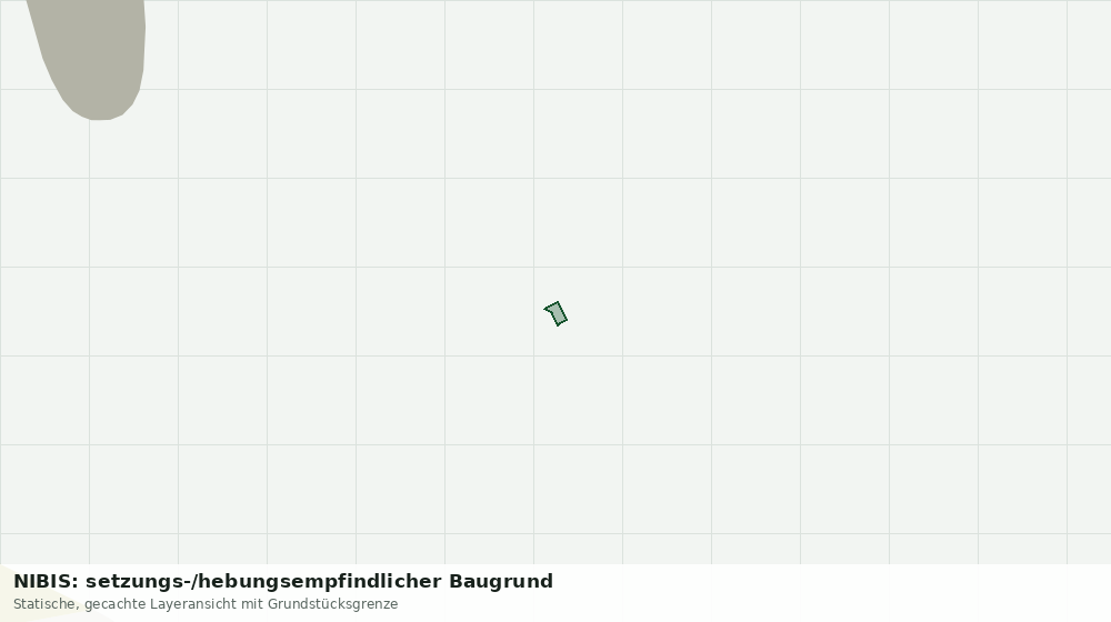 Statische Kartenansicht: NIBIS: setzungs-/hebungsempfindlicher Baugrund