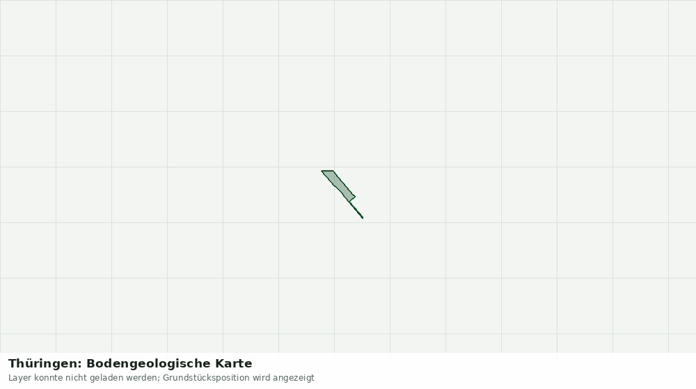 Statische Kartenansicht: Thüringen: Bodengeologische Karte