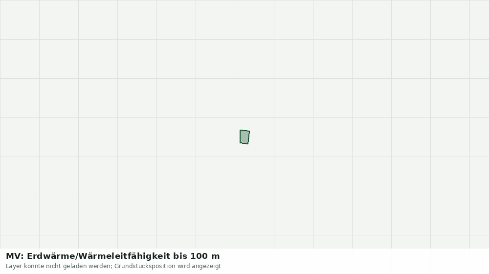 Statische Kartenansicht: MV: Erdwärme/Wärmeleitfähigkeit bis 100 m