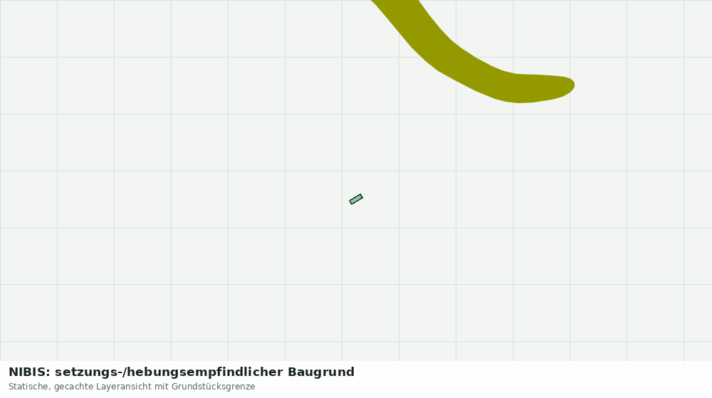 Statische Kartenansicht: NIBIS: setzungs-/hebungsempfindlicher Baugrund