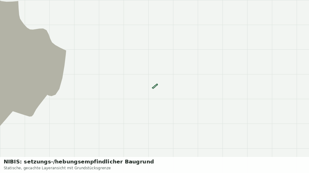 Statische Kartenansicht: NIBIS: setzungs-/hebungsempfindlicher Baugrund