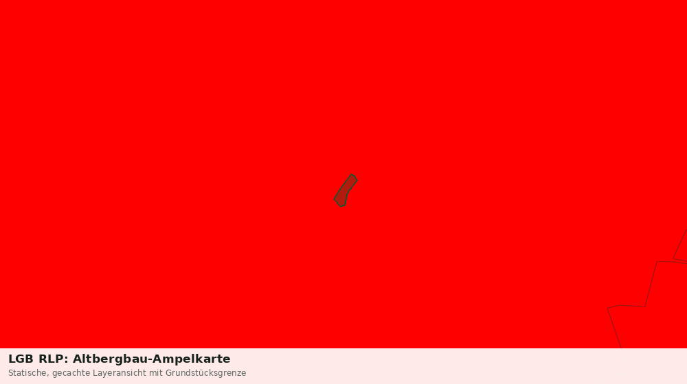 Statische Kartenansicht: LGB RLP: Altbergbau-Ampelkarte