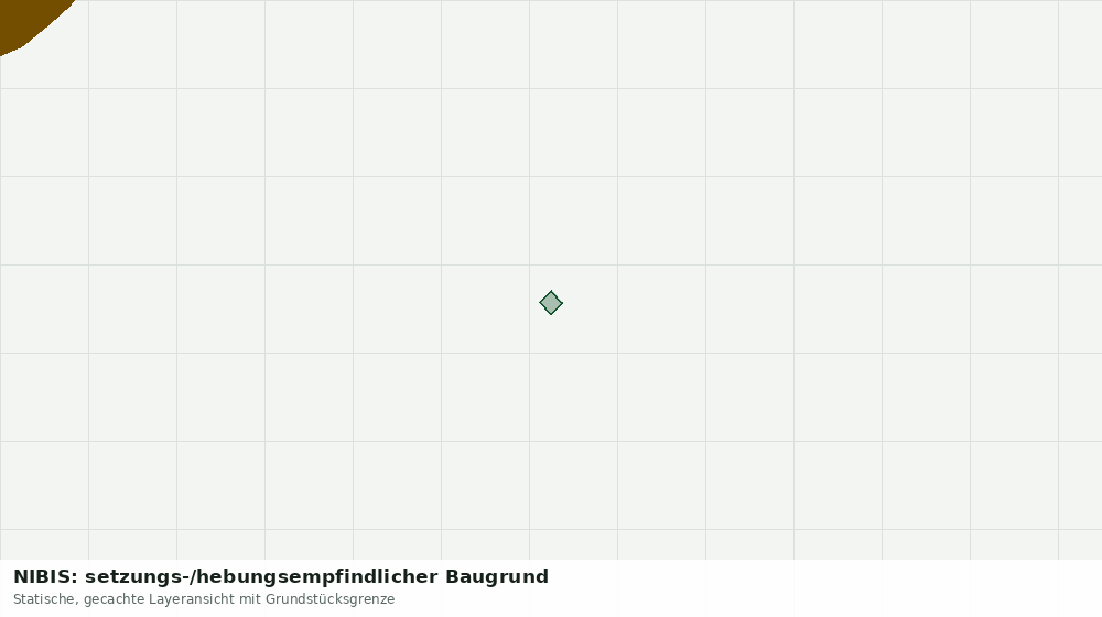 Statische Kartenansicht: NIBIS: setzungs-/hebungsempfindlicher Baugrund
