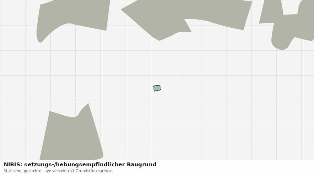 Statische Kartenansicht: NIBIS: setzungs-/hebungsempfindlicher Baugrund