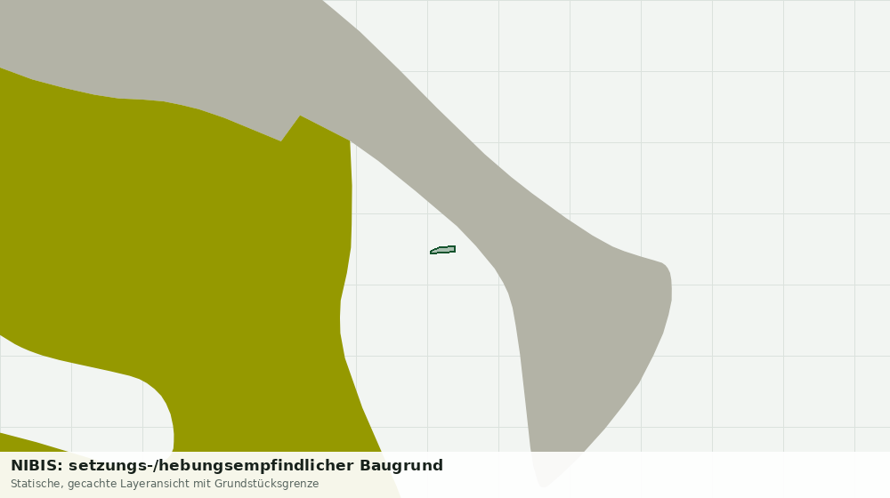 Statische Kartenansicht: NIBIS: setzungs-/hebungsempfindlicher Baugrund