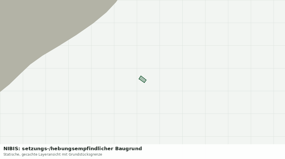 Statische Kartenansicht: NIBIS: setzungs-/hebungsempfindlicher Baugrund