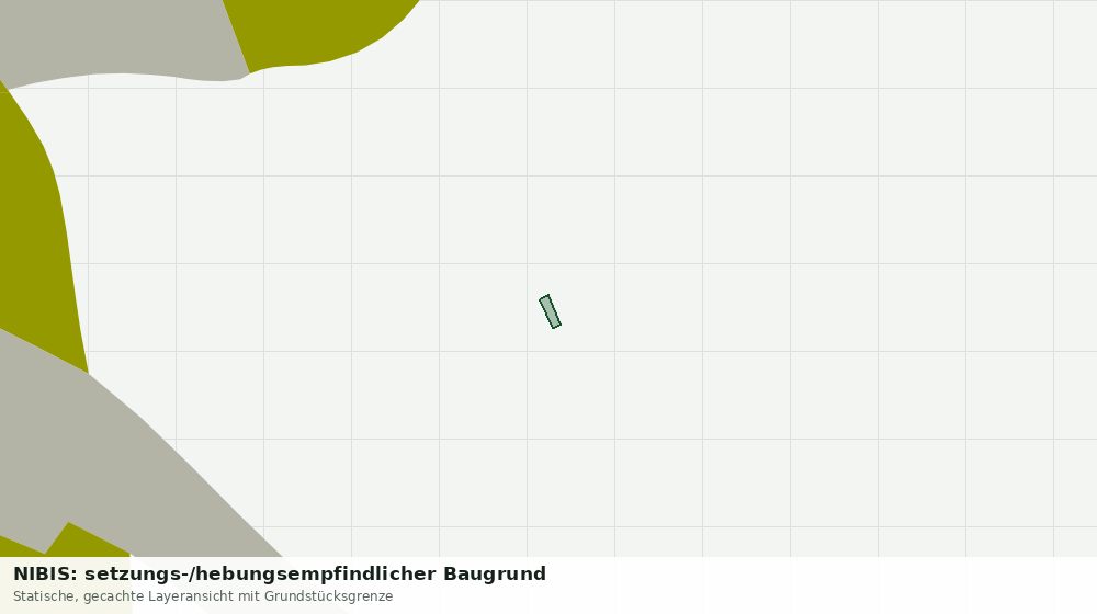 Statische Kartenansicht: NIBIS: setzungs-/hebungsempfindlicher Baugrund
