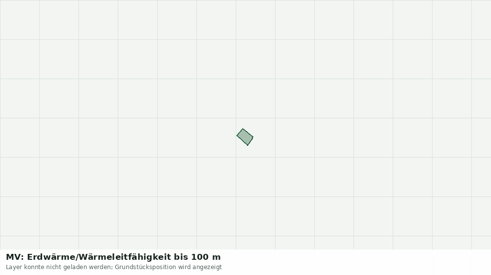 Statische Kartenansicht: MV: Erdwärme/Wärmeleitfähigkeit bis 100 m