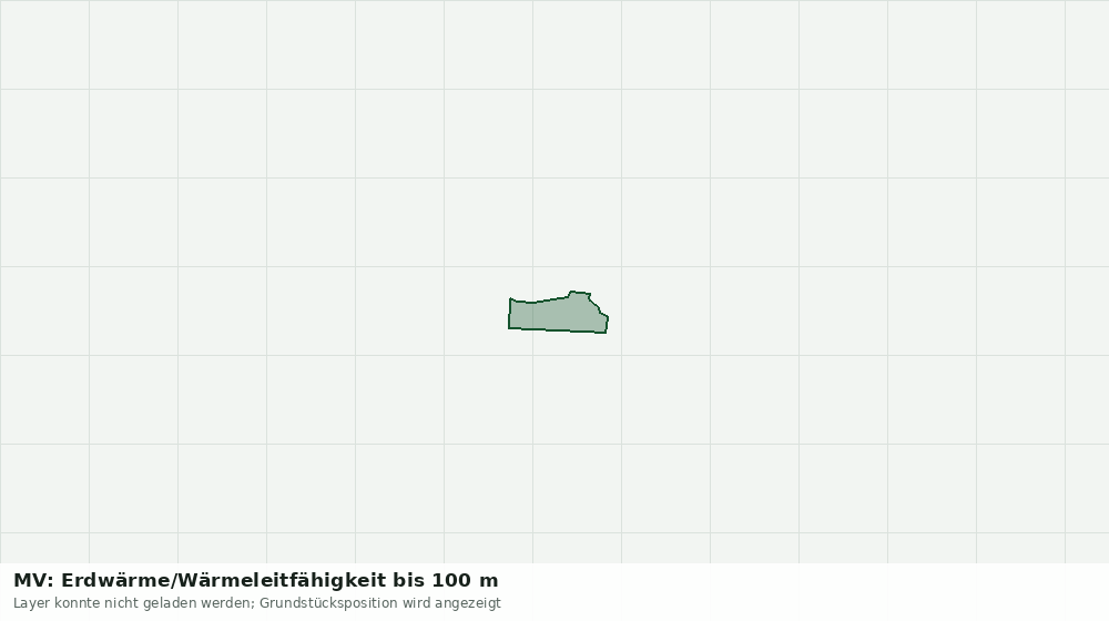 Statische Kartenansicht: MV: Erdwärme/Wärmeleitfähigkeit bis 100 m