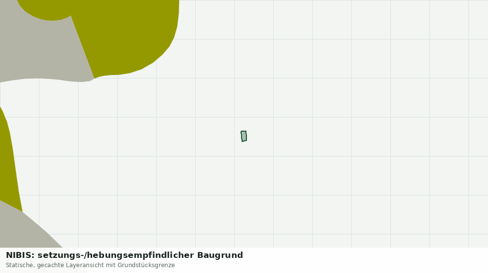 Statische Kartenansicht: NIBIS: setzungs-/hebungsempfindlicher Baugrund