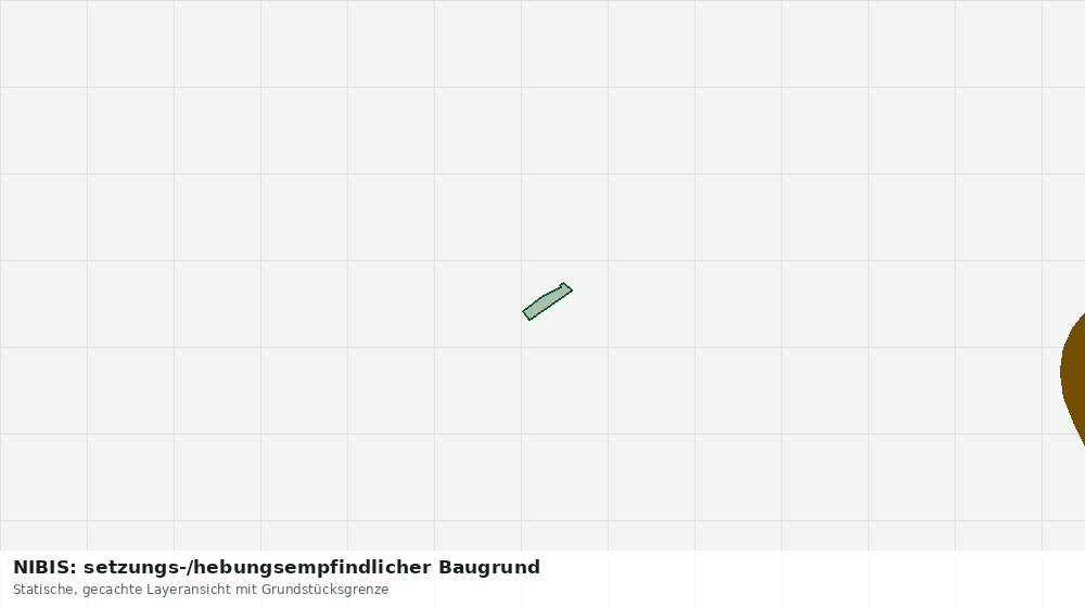 Statische Kartenansicht: NIBIS: setzungs-/hebungsempfindlicher Baugrund