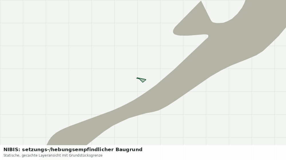 Statische Kartenansicht: NIBIS: setzungs-/hebungsempfindlicher Baugrund