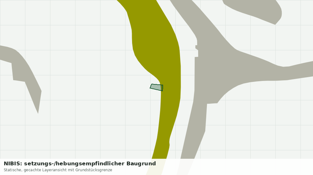 Statische Kartenansicht: NIBIS: setzungs-/hebungsempfindlicher Baugrund