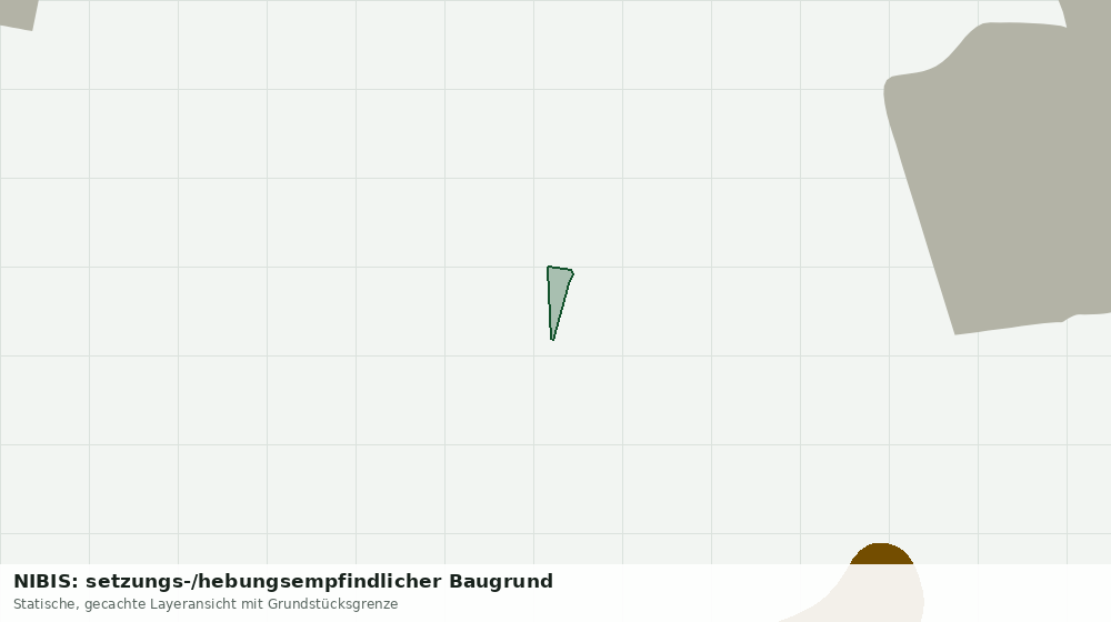 Statische Kartenansicht: NIBIS: setzungs-/hebungsempfindlicher Baugrund