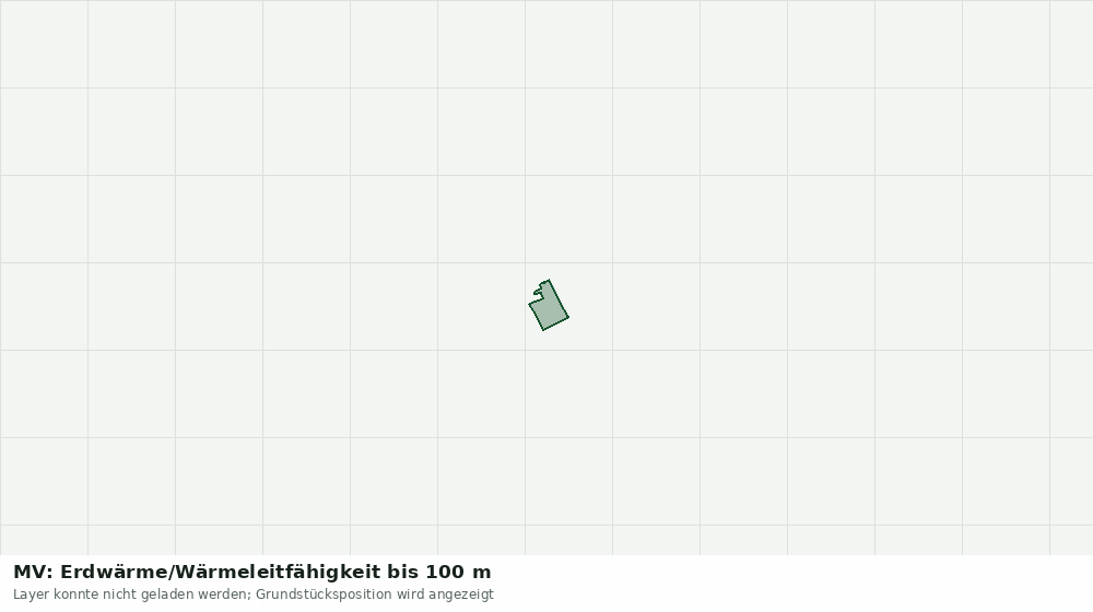 Statische Kartenansicht: MV: Erdwärme/Wärmeleitfähigkeit bis 100 m