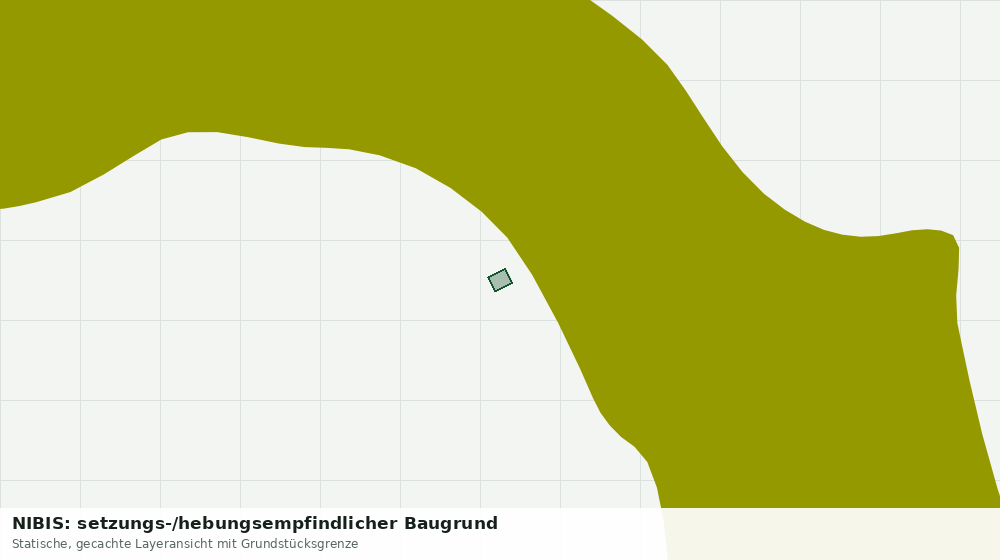 Statische Kartenansicht: NIBIS: setzungs-/hebungsempfindlicher Baugrund