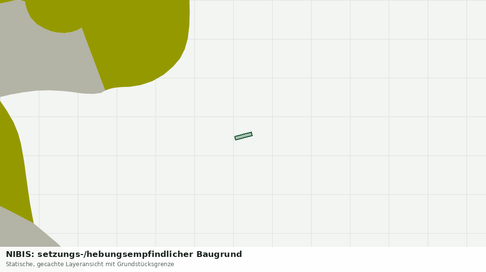 Statische Kartenansicht: NIBIS: setzungs-/hebungsempfindlicher Baugrund