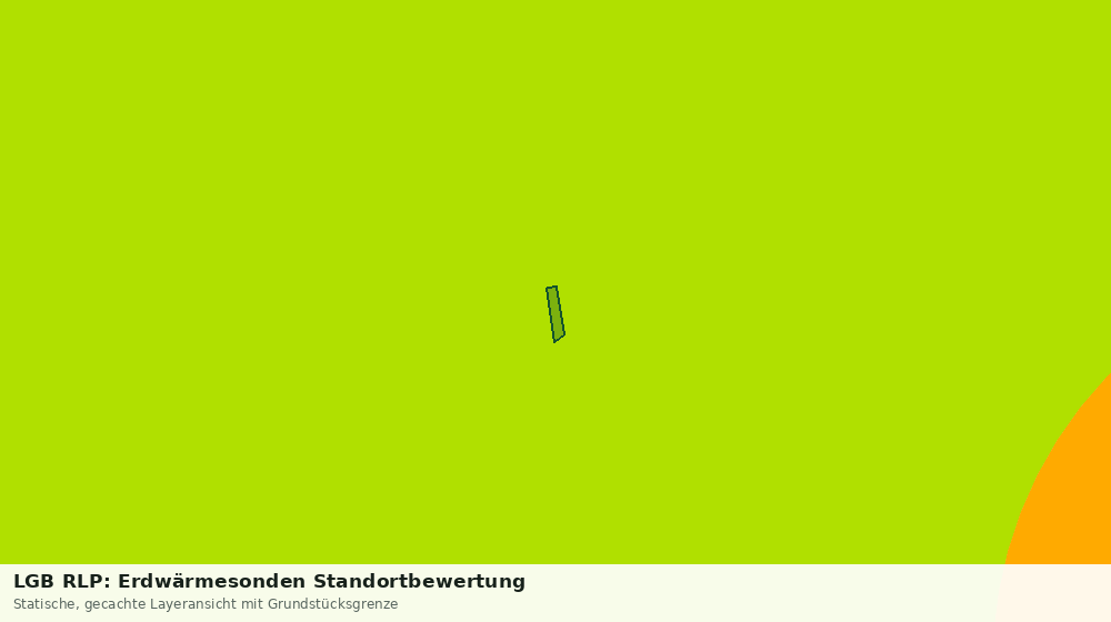 Statische Kartenansicht: LGB RLP: Erdwärmesonden Standortbewertung