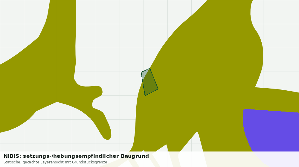 Statische Kartenansicht: NIBIS: setzungs-/hebungsempfindlicher Baugrund