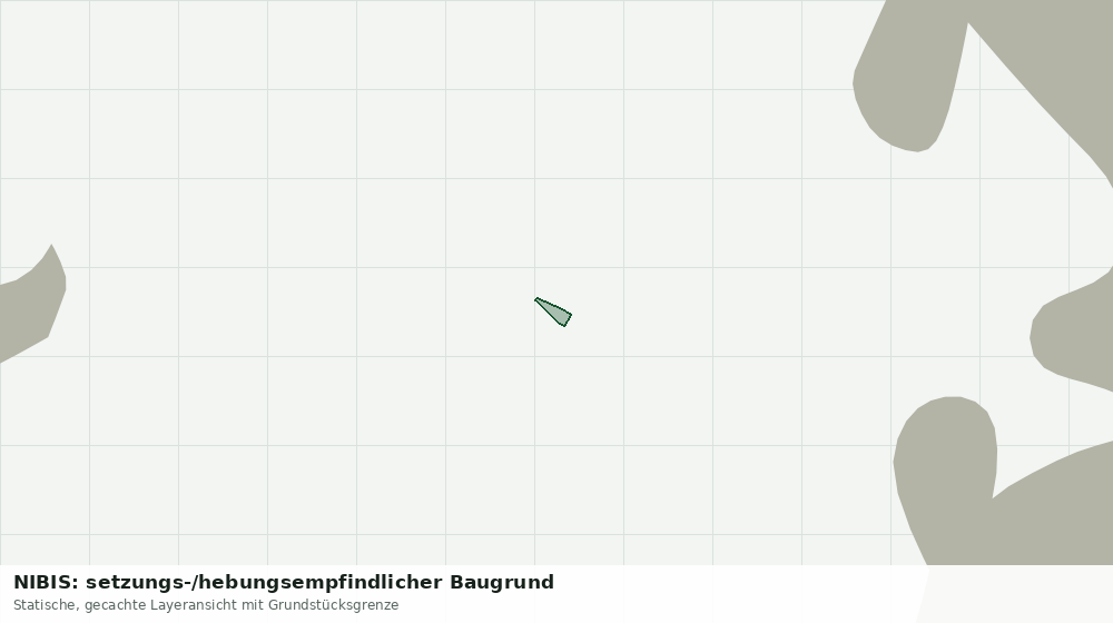 Statische Kartenansicht: NIBIS: setzungs-/hebungsempfindlicher Baugrund