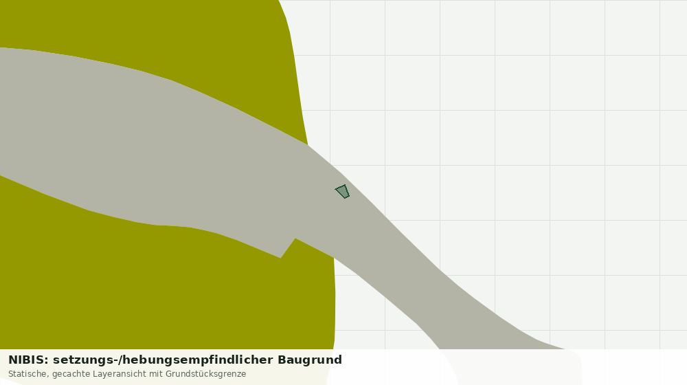 Statische Kartenansicht: NIBIS: setzungs-/hebungsempfindlicher Baugrund