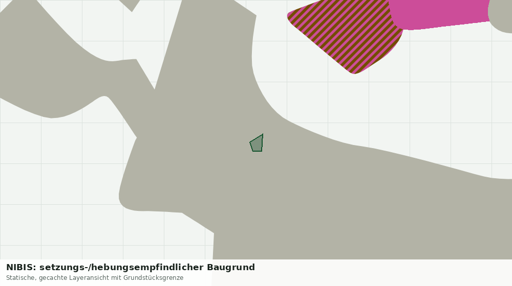 Statische Kartenansicht: NIBIS: setzungs-/hebungsempfindlicher Baugrund