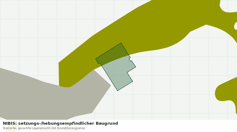 Statische Kartenansicht: NIBIS: setzungs-/hebungsempfindlicher Baugrund